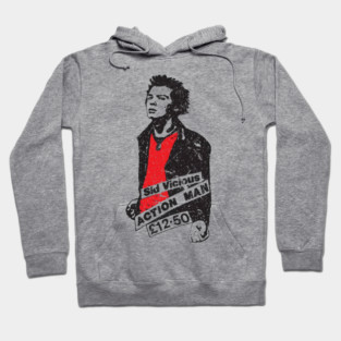Sid Vicious - Action Man - (Mrdu_Graff) Hoodie
