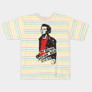 Sid Vicious - Action Man - (Mrdu_Graff) Kids T-Shirt
