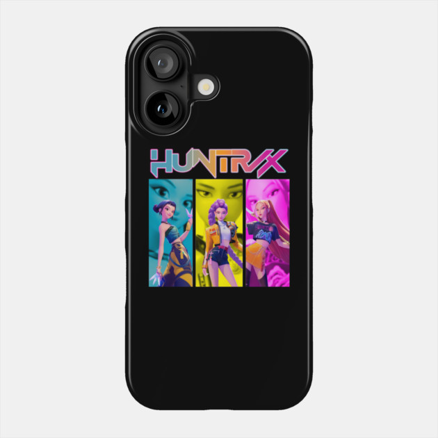 Kpop Demon Hunter Huntrix Girls Phone Case by ArtByJeroen