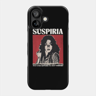 Suspiria 1977, retro horror movie , Italian horror Phone Case