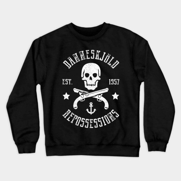 Danneskjold Repossesions Crewneck Sweatshirt by dumbshirts