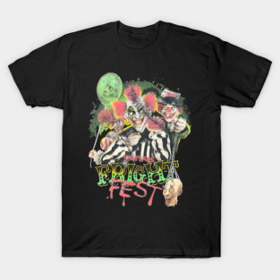 Creepy Clown -- Fright Fest T-Shirt