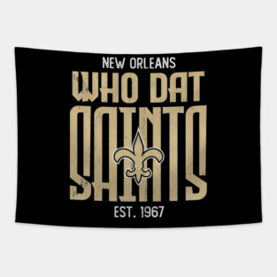 New Orleans-who-dat-saints - ugochiumeugo #108 Tapestry