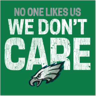 Vintage - No One Like Us We Don’t Care Posters and Art