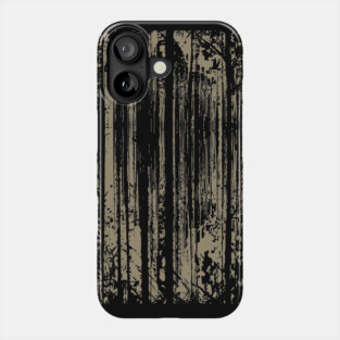 Bigfoot Hiding In Forest Phone Case