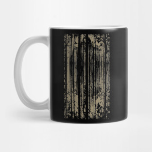 Bigfoot Hiding In Forest Mug