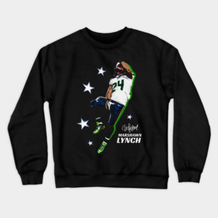 Marshawn Lynch Seattle Catch Crewneck Sweatshirt