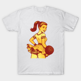 Chiefs Shirt Cheerleading Kansas City KC Chiefs M5451 T-Shirt