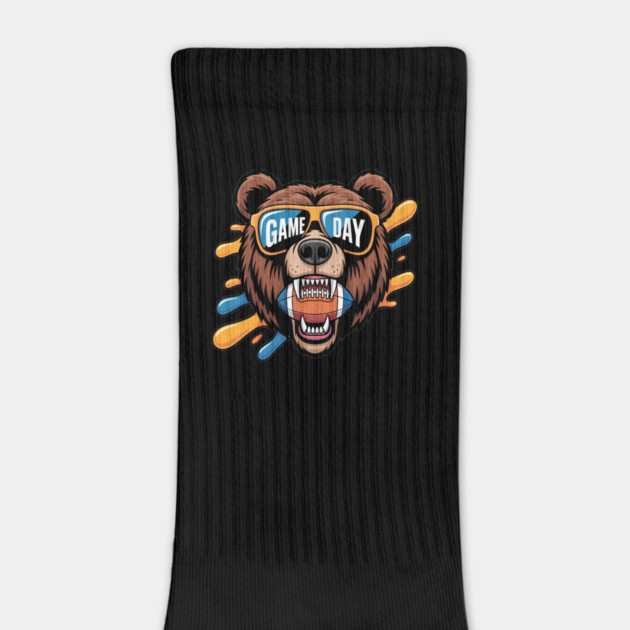 Funny Bear Game Day Design by ism's Store