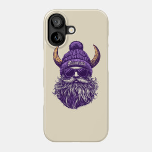 Minnesota Vikings Mascot Skol Cheerleading M5305 Phone Case