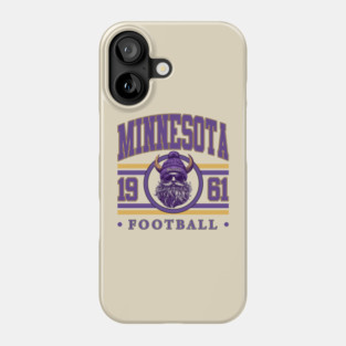 Vintage Minnesota Vikings Sports M5311 Phone Case