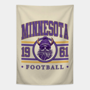 Vintage Minnesota Vikings Sports M5311 Tapestry