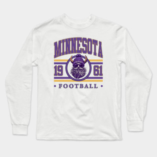 Vintage Minnesota Vikings Sports M5311 Long Sleeve T-Shirt