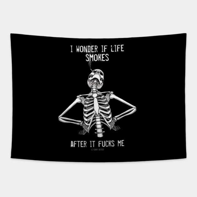 Just curious Tapestry by Tommy Devoid