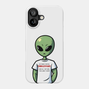 Alien Tee Phone Case