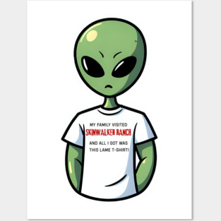 Alien Tee Posters and Art