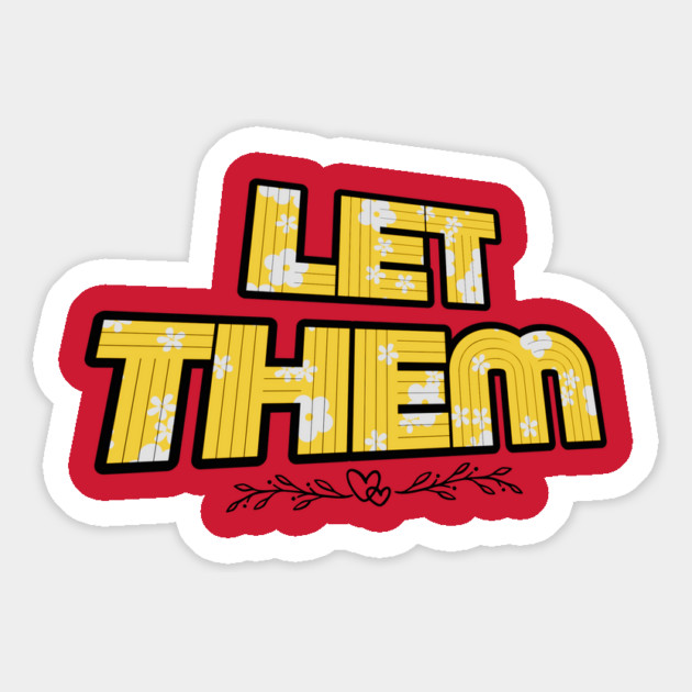 Let Them Mental Health Magnet by The WYLD Tribe