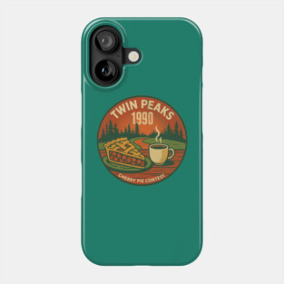 Twin Peaks 1990 Cherry Pie Contest Phone Case