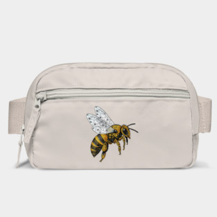 Floral Bee Design Bag