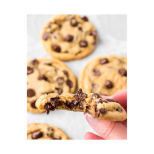Cookie Design – Gooey Bite Chocolate Chip Design – Funny Foodie Gift  – cookie clothing | unique cookie gift | Perfect Gift | Bake it, wear it… or gift it! 🍋👕. T-Shirt