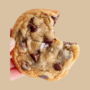Cookie Design – Irresistible Chocolate Chip Bite – trendy foodie apparel – Wearable Art | unique cookie gift | Perfect Gift | Bake it, wear it… or gift it! 🍋👕. T-Shirt
