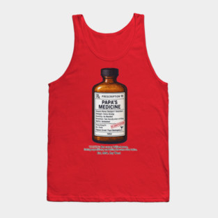 Papa's Medicine (Ernest Hemingway) Tank Top