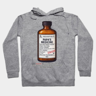 Papa's Medicine (Ernest Hemingway) Hoodie