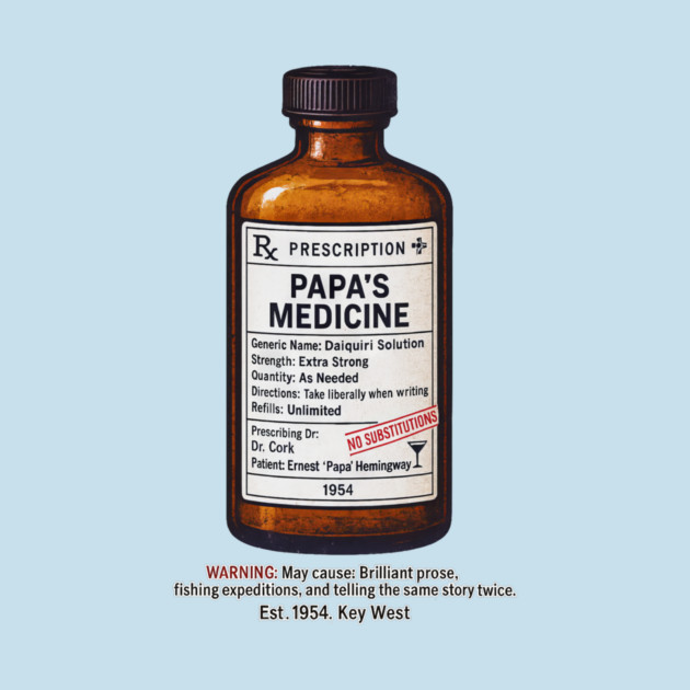 Papa's Medicine (Ernest Hemingway) by Dr. Cork