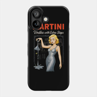 Martini cocktail Phone Case