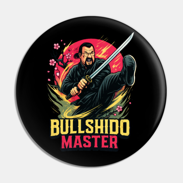 Steven Seagal Pin by Dr. Cork