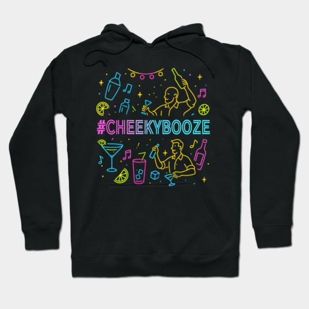 Cheeky Booze Party Hoodie by Dr. Cork