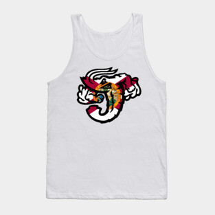 Jacksonville Jumbo Shrimp Florida Flag Tank Top