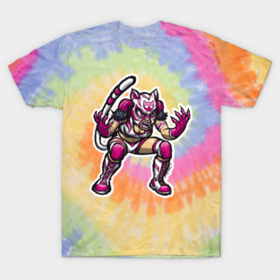 LuchaCat: Claws Out T-Shirt