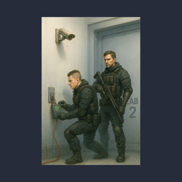 Cyber Heist Lab Infiltration Tee