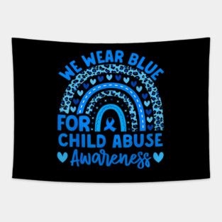 Blue Child Abuse Child Abuse Tapestry