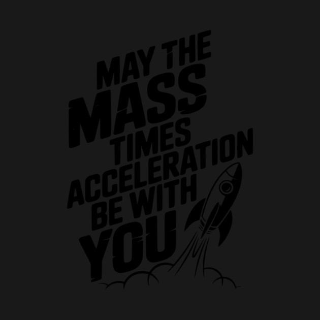 May The Mass Times Acceleration Be With You by Frank Ring