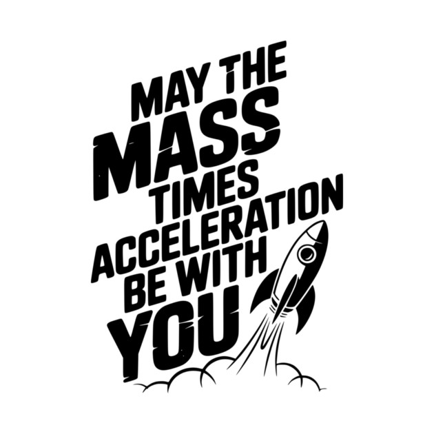 May The Mass Times Acceleration Be With You by Frank Ring