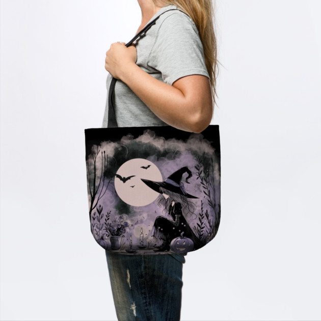 Halloween Witch Illustration by H. R. Sinclair