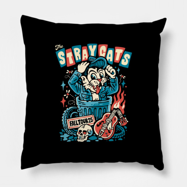 Stray Tour Pillow by Timeless Chaos