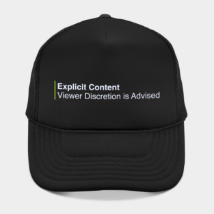Explicitly Awesome Hat