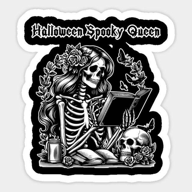 Halloween Spooky Queen 1 Magnet by Grave Digs