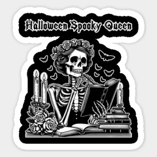 Halloween Spooky Queen 4 Magnet