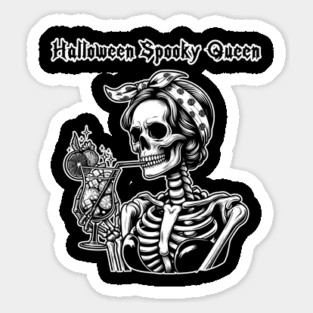 Halloween Spooky Queen 3 Magnet