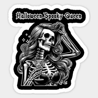 Halloween Spooky Queen 7 Magnet