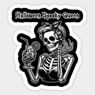 Halloween Spooky Queen 6 Magnet