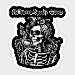 Halloween Spooky Queen 9 Magnet
