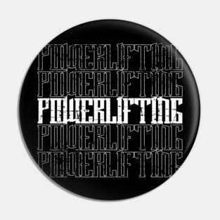 powerlifting Pin