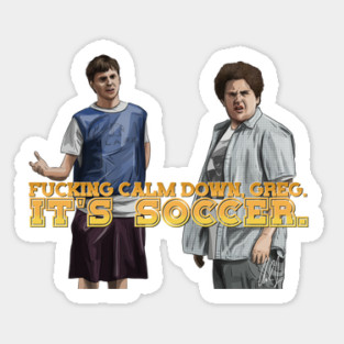 Superbad: It's Soccer Sticker