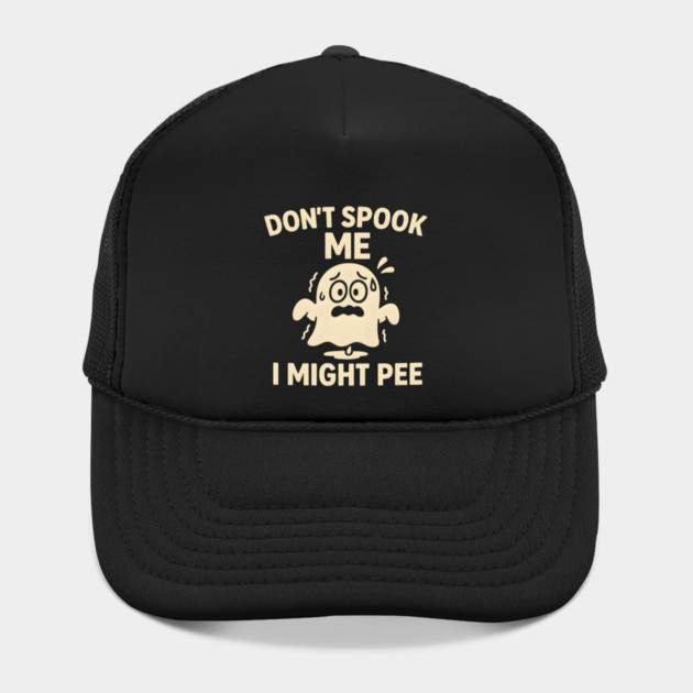 Don’t Spook Me I Might Pee – Funny Halloween Ghost Humor Gift by MakerMind8.2