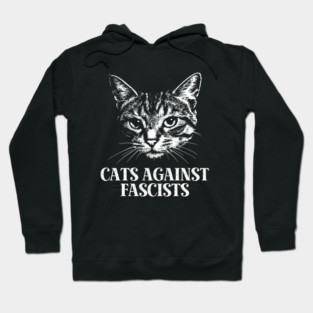 Cats-Against-Fascists – Subtle Anti Trump Hoodie